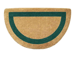 Green Border Residential Doormat Product Image