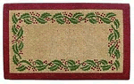 Holly Vine Border Residential Doormat Product Image